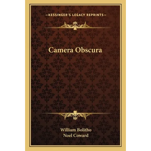 Camera Obscura - Paperback
