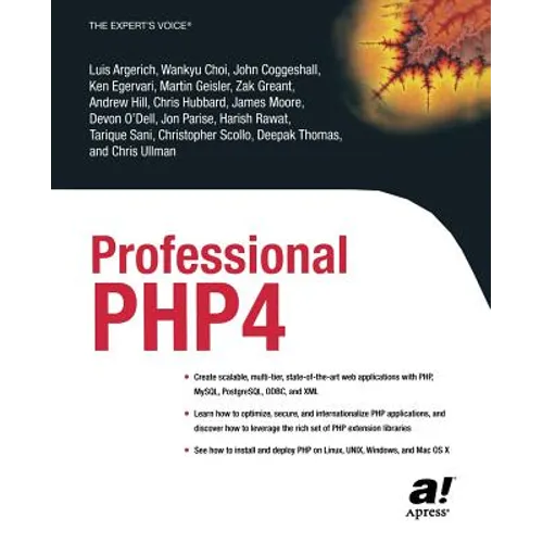 Professional PHP4 - Paperback