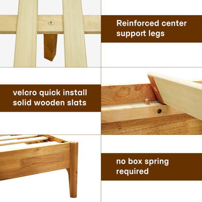 Haven Solid Wood Bed Frame