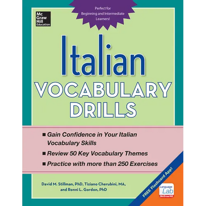 Italian Vocabulary Drills - Paperback