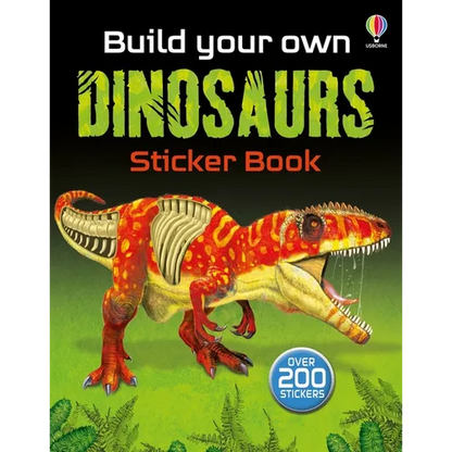 Build Your Own Dinosaurs Sticker Book - Paperback