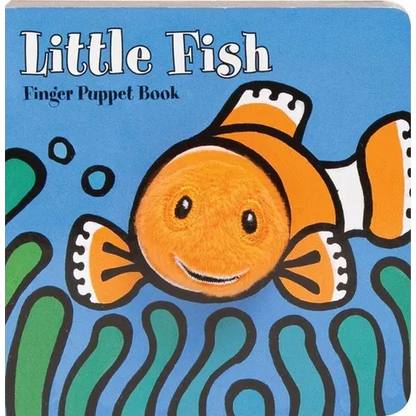 Little Fish: Finger Puppet Book: (Finger Puppet Book for Toddlers and Babies, Baby Books for First Year, Animal Finger Puppets) - Board Book