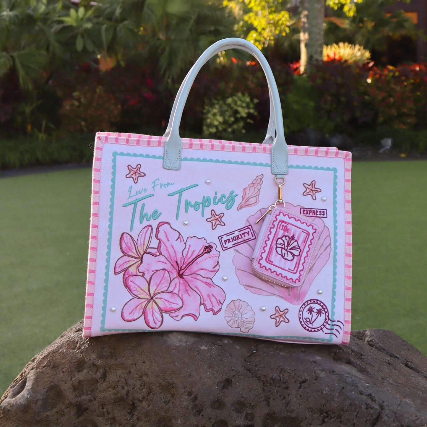 Love from the Tropics Tote Bag