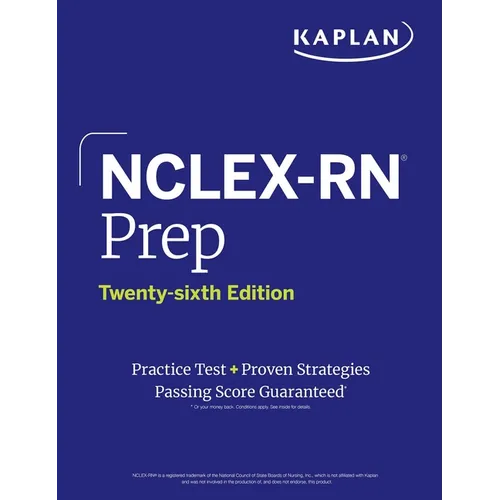 Nclex-RN Prep, Twenty-Sixth Edition (2026): Includes 1 Full Length Practice Test + Proven Strategies - Paperback