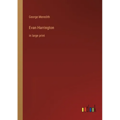 Evan Harrington: in large print - Paperback