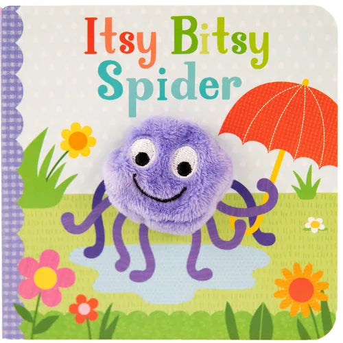 Itsy Bitsy Spider Puppet Book - Board Book