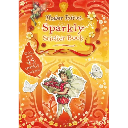 Flower Fairies Sparkly Sticker Book - Paperback