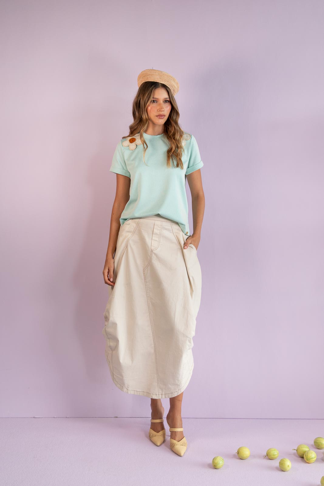 Falda Breeze Ivory