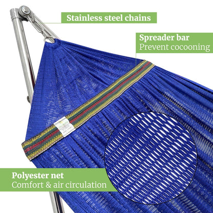 Tranquillo Universal Stainless Steel Hammock Stand for Ultimate Relaxation