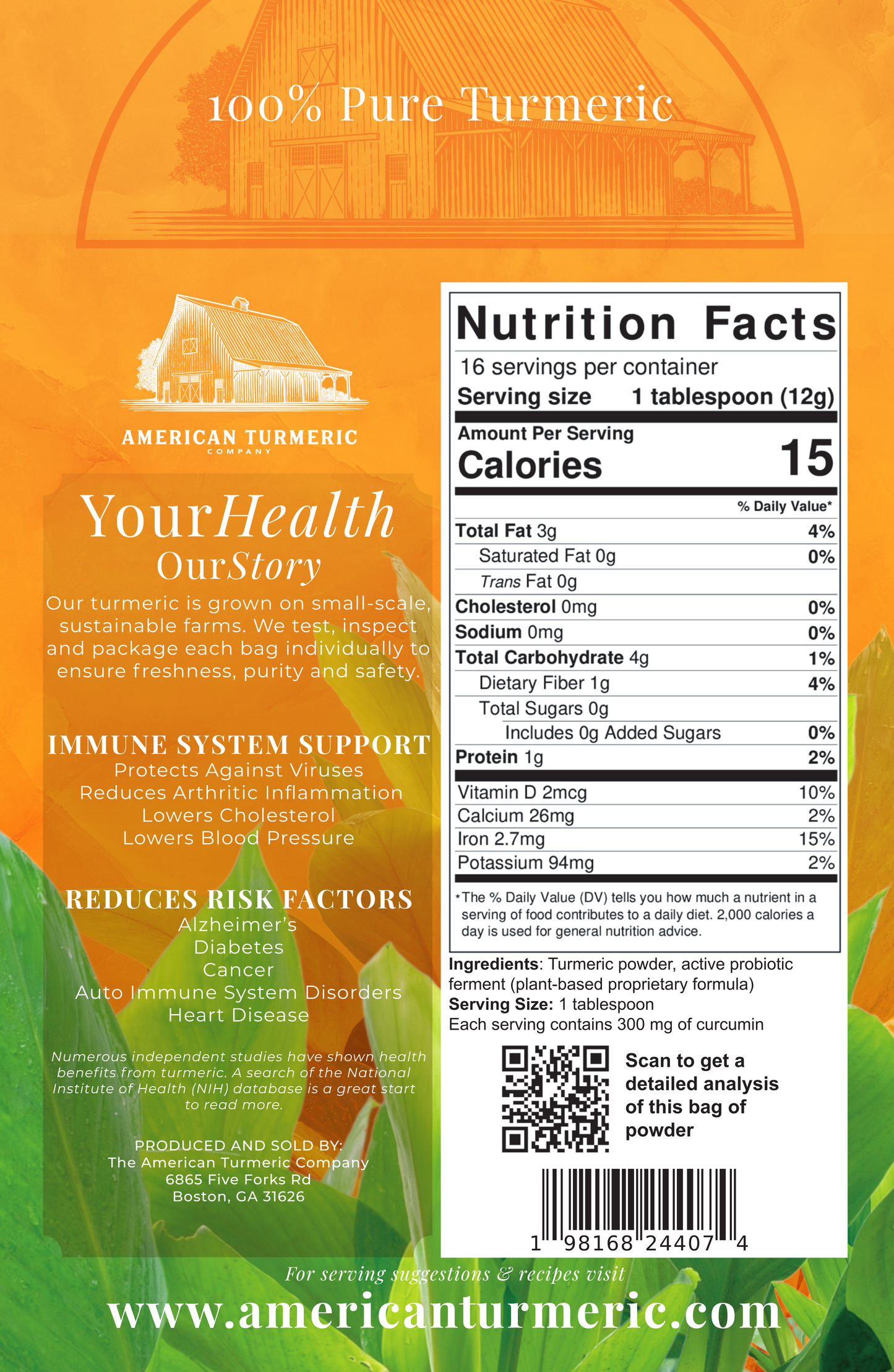 Lead-Free Fermented Turmeric & Ginger Powder Bundle – Synergistic Wellness