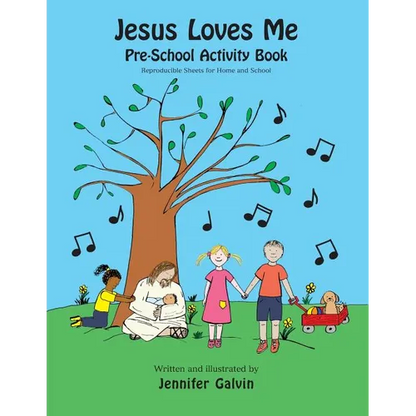 Jesus Loves Me Pre-School Activity Book - Paperback