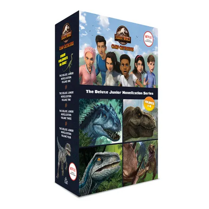 Camp Cretaceous: The Deluxe Junior Novelization Boxed Set (Jurassic World: Camp Cretaceous) - Hardcover
