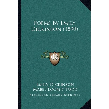 Poems By Emily Dickinson (1890) - Paperback