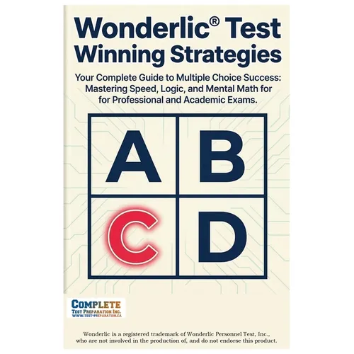 Wonderlic Test Strategy! Winning Multiple Choice Strategies for the Wonderlic(R) Test - Paperback