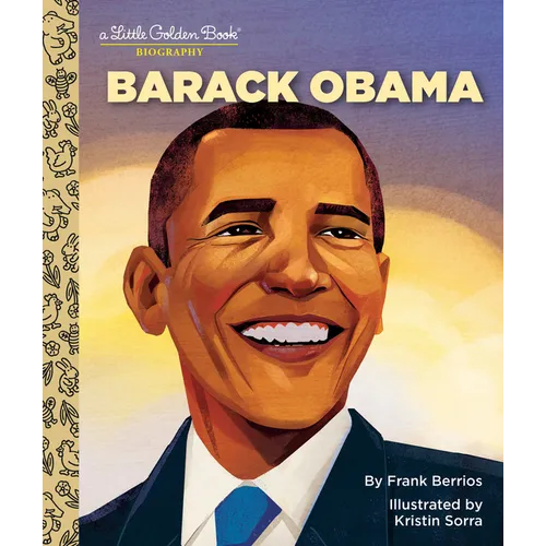 Barack Obama: A Little Golden Book Biography - Hardcover