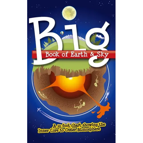 Big Book of Earth & Sky: A 15 Foot Chart Showing the Inner Core to Outer Atmosphere - Loose Leaf