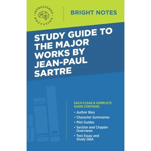 Study Guide to the Major Works by Jean-Paul Sartre - Paperback