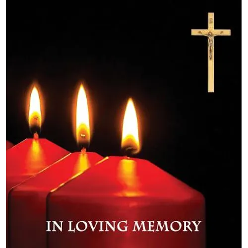 "In Loving Memory" Funeral Guest Book, Memorial Guest Book, Condolence Book, Remembrance Book for Funerals or Wake, Memorial Service Guest Book: A Cel - Hardcover