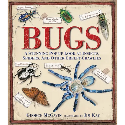 Bugs: A Stunning Pop-Up Look at Insects, Spiders, and Other Creepy-Crawlies - Hardcover