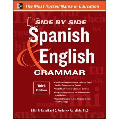 Side-By-Side Spanish and English Grammar, 3rd Edition - Paperback