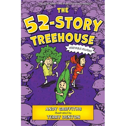 The 52-Story Treehouse: Vegetable Villains! - Paperback
