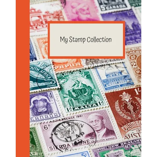 My Stamp Collection: Stamp Collecting Album for Kids - Paperback