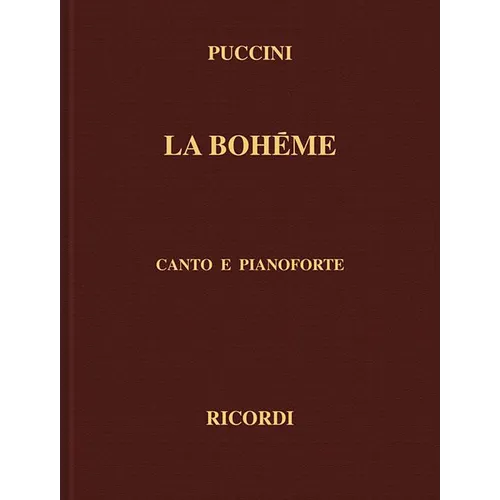 La Boheme: Canto E Pianoforte - Hardcover
