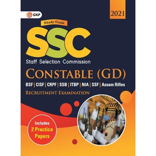 SSC 2021 Constable (GD) - Guide - Paperback