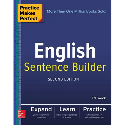 Practice Makes Perfect English Sentence Builder, Second Edition - Paperback