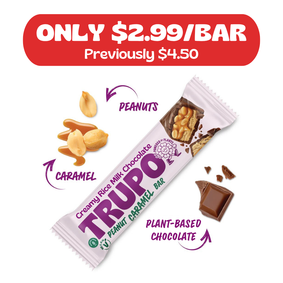 Peanut Caramel Bars - Vegan & Gluten-Free
