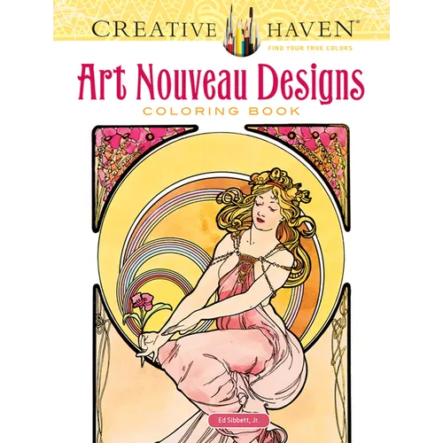 Creative Haven Art Nouveau Designs Coloring Book - Paperback