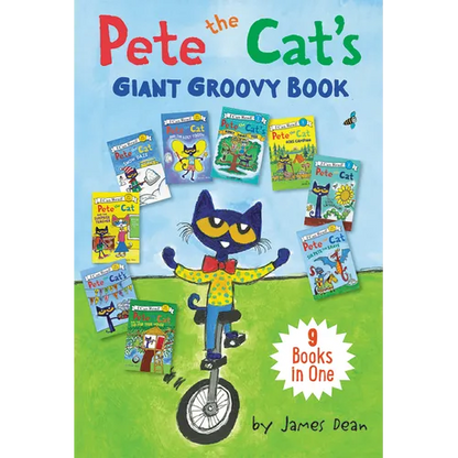 Pete the Cat's Giant Groovy Book: 9 Stories in 1 Book - Hardcover
