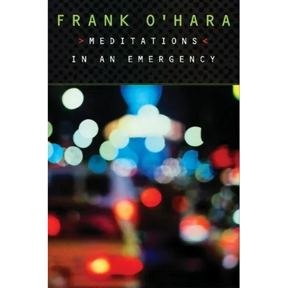 Meditations in an Emergency - Paperback
