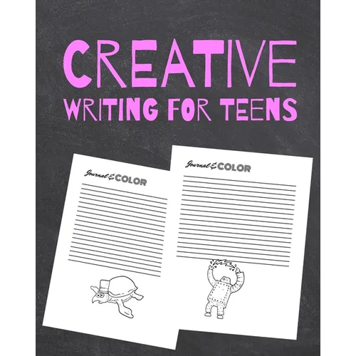 Creative Writing for Teens: Story Starting Writing and Drawing Activity Workbook for Kids - Paperback