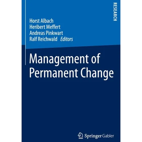 Management of Permanent Change - Paperback