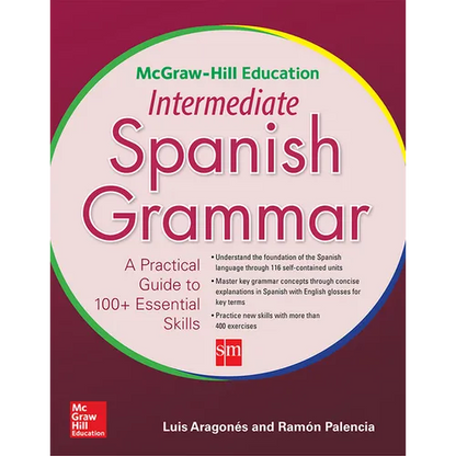 McGraw-Hill Education Intermediate Spanish Grammar - Paperback