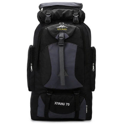 64L Waterproof Mountaineering Backpack – Large Capacity, Built for Adventure