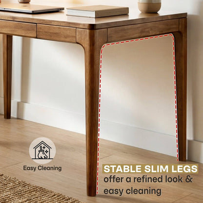 Wilma 48" Rubber Wood Desk