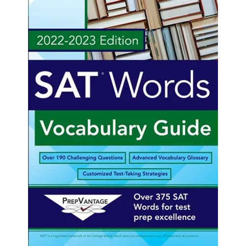 SAT Words Vocabulary Guide - Paperback