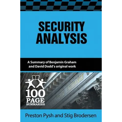 Security Analysis - Paperback