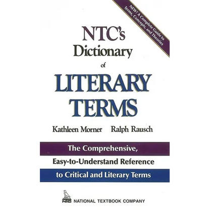 Ntc's Dictionary of Literary Terms - Paperback
