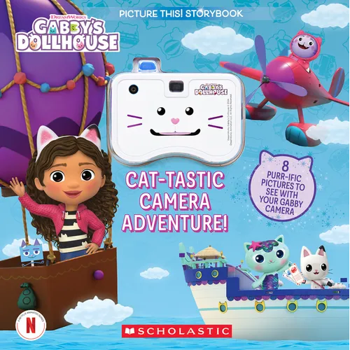 Cat-Tastic Camera Adventure! (Gabby's Dollhouse) a Picture This! Storybook - Hardcover