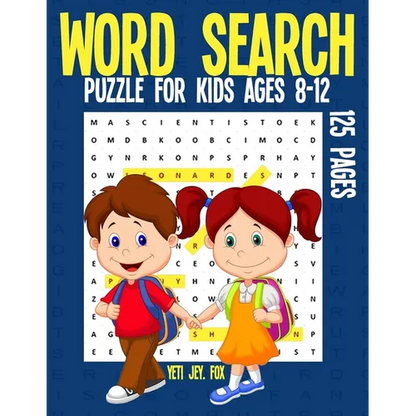 word search puzzle for kids ages 8-12: Word search puzzle activity book for kids fun kill time - Paperback