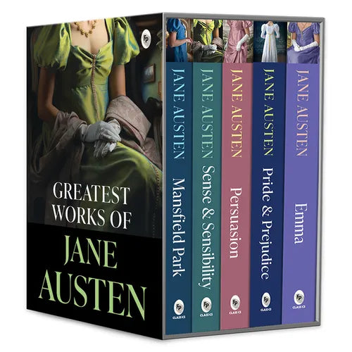Greatest Works of Jane Austen (Set of 5 Books) - Paperback