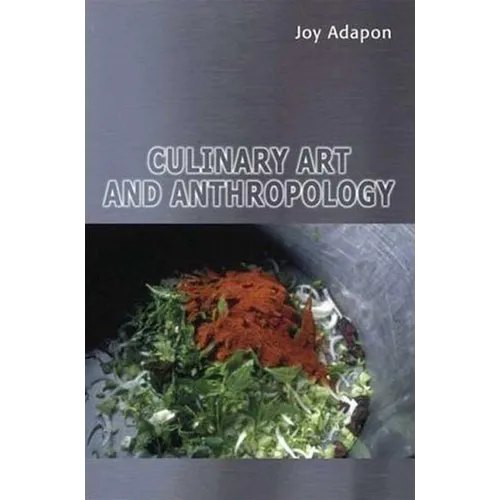 Culinary Art and Anthropology - Paperback