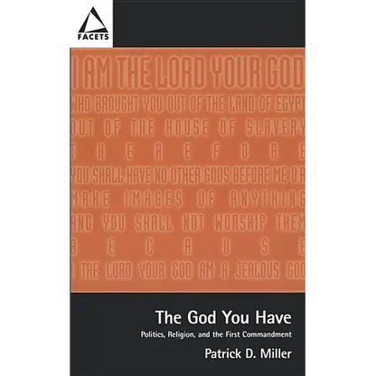 The God You Have: Politics and the First Commandment - Paperback