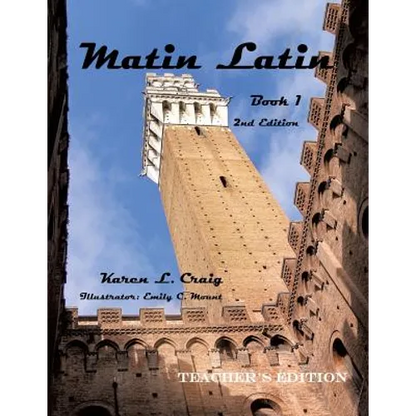 Matin Latin Book 1, 2nd Ed, Teacher - Paperback