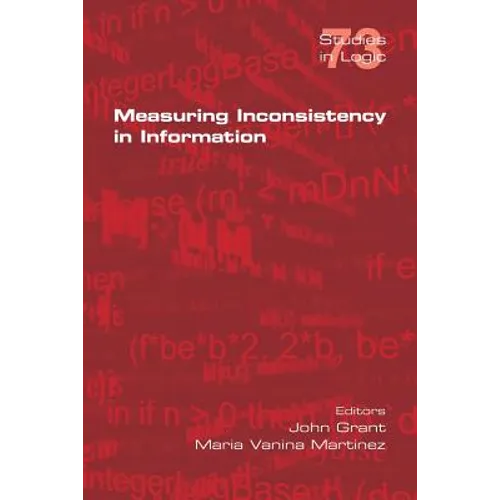 Measuring Inconsistency in Information - Paperback