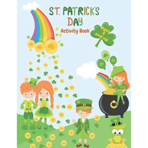 St. Patrick's Day Activity Book: Ages 4 and up - Paperback