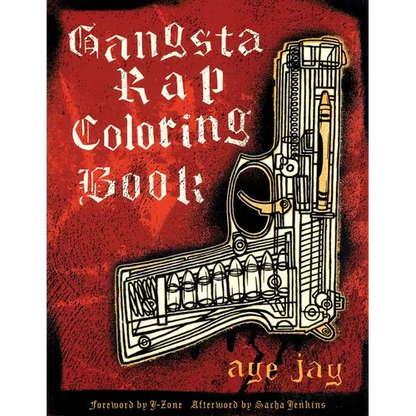 Gangsta Rap Coloring Book - Paperback